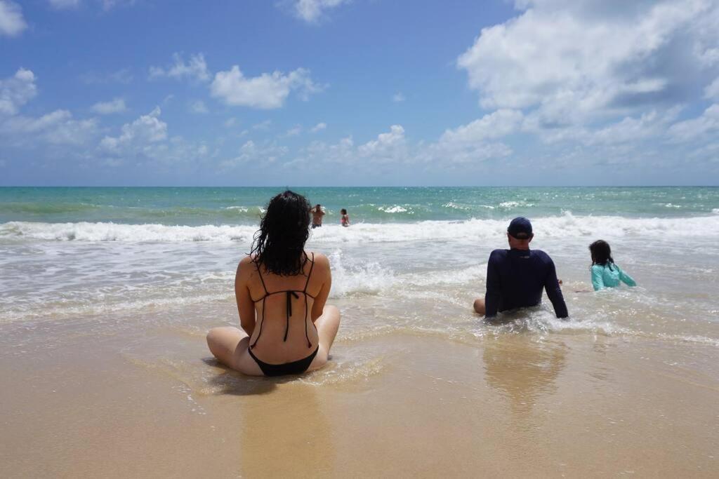 Joao Pessoa, A Dois Passos Do Paraiso, 2 Suites Com A/C, Vista Panoramica Para O Mar Do Bessa, Portaria 24H E 2 Vagas De Garagem Kültér fotó